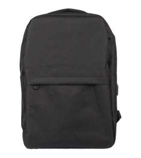Ruksak na notebook s USB portom > čierna