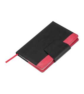 Linkovaný zápisník A5 Asunción > červená