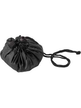 Športová taška z 210D RPET > čierna