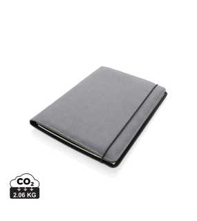 Portfólio A4 z recyklovanej kože > sivá