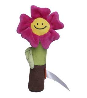 Plyšová hračka (MBW Grasp toy flower, squeaky) > viacfarebná