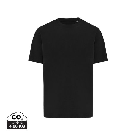 IQONIQ Nikko tričko z hrubej recyklovanej bavlny > čierna > 4XL