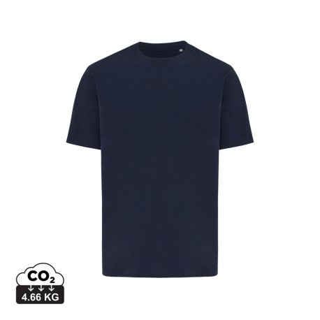 IQONIQ Nikko tričko z hrubej recyklovanej bavlny > modrá (navy) > 4XL