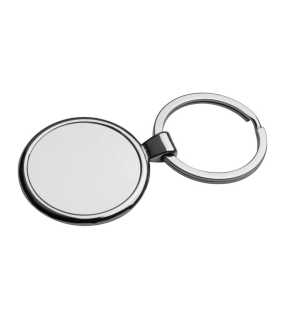 Kovová kľúčenka > sivá