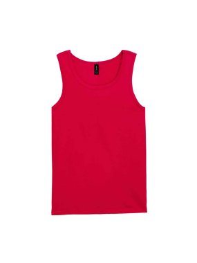 Pánske tielko (GILDAN SOFTSTYLE TANK TOP) > červená > 2XL