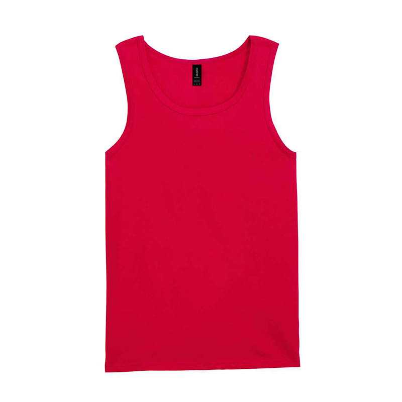 Pánske tielko (GILDAN SOFTSTYLE TANK TOP) > červená > 2XL