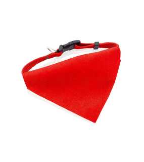 Obojok so šatkou > červená