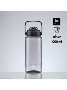 Fľaša na vodu 1000 ml > čierna