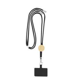 Držiak na šnúrku > čierna