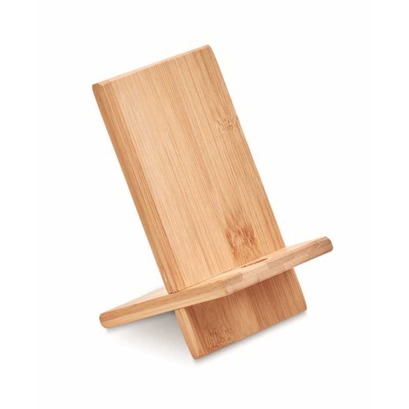 Stojan na telefón > hnedá (wood)