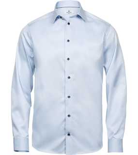 Unisex košela (Tee Jays Luxury Shirt Comfort Fit) > modrá (light) > 4XL