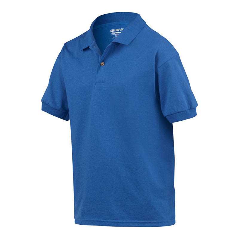 Detská polokošeľa (GILDAN DRYBLEND YOUTH JERSEY POLO) > modrá (royal) > XL