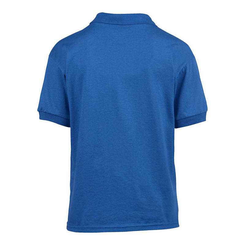 Detská polokošeľa (GILDAN DRYBLEND YOUTH JERSEY POLO) > modrá (royal) > XL