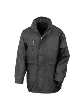 Unisex bunda (RESULT CITY EXECUTIVE COAT) > čierna > S