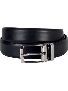 Opasok (K-UP"LEATHER BELT - 30MM") > čierna