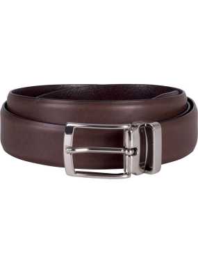 Opasok (K-UP"LEATHER BELT - 30MM") > hnedá (dark)