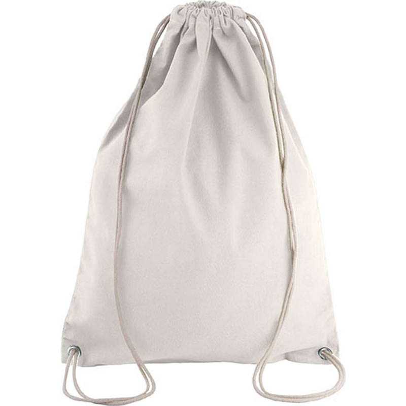 Vrecko (KIMOOD COTTON DRAWSTRING BACKPACK) > prírodná (natural)