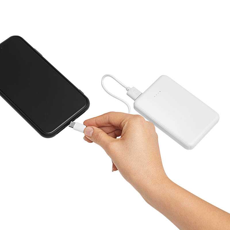 Powerbank - nabíjačka (5000 mAh) > biela