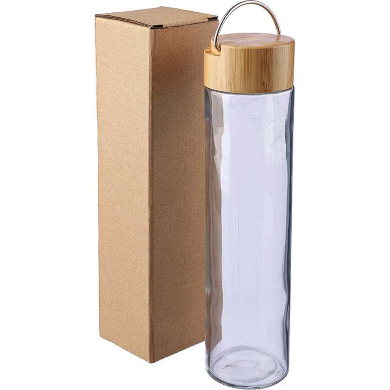 Sklenená fľaša 500ml > hnedá