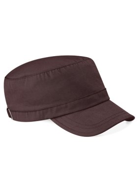 Unisex šiltovka (Beechfield Army Cap) > hnedá (chocolate)