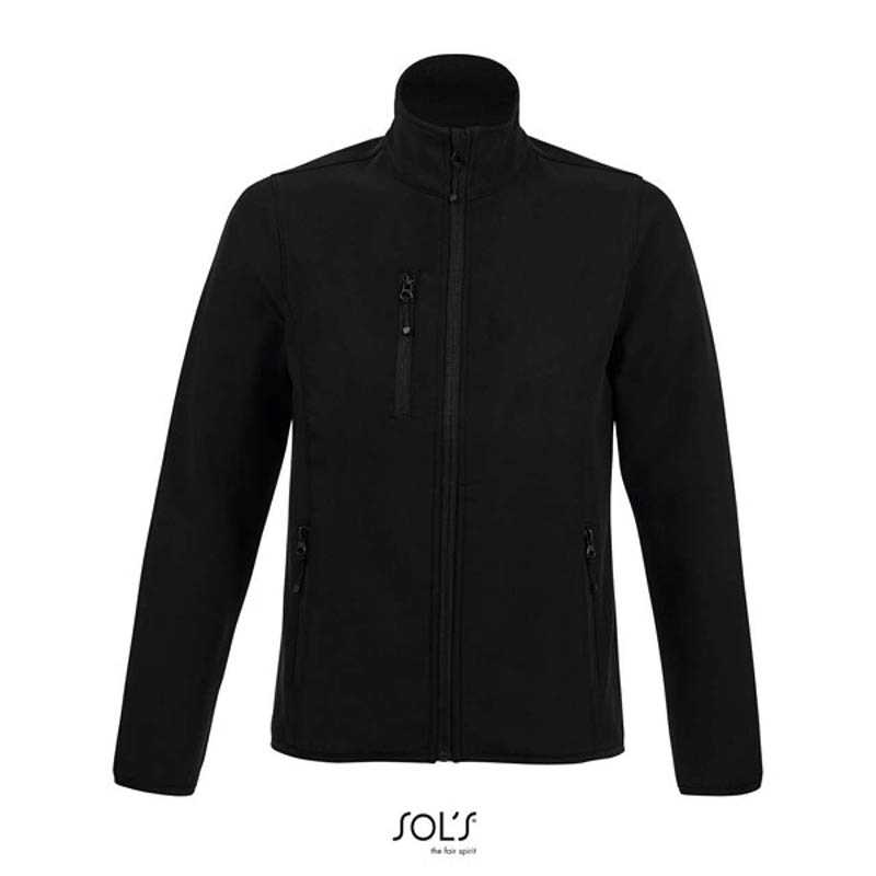 Dámska bunda (SOL'S RADIAN WOMEN - SOFTSHELL ZIP JACKET) > čierna > L