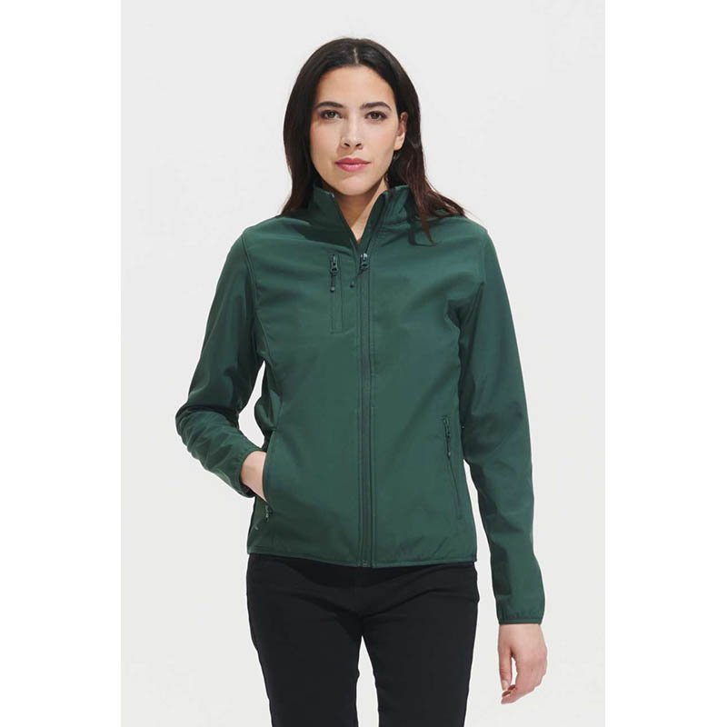 Dámska bunda (SOL'S RADIAN WOMEN - SOFTSHELL ZIP JACKET) > čierna > L