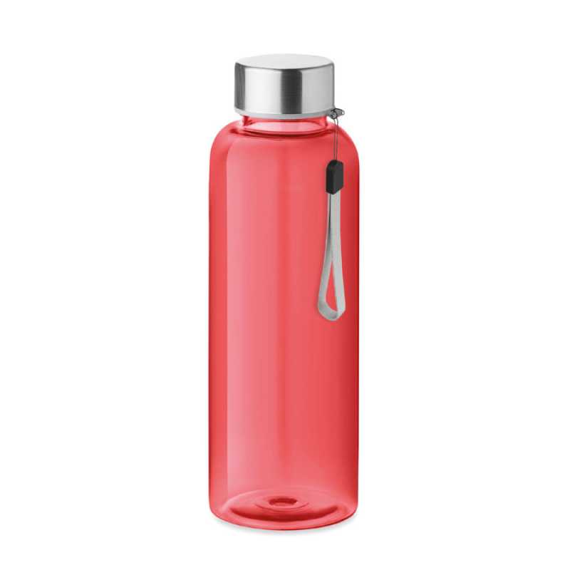 Športová fľaša > červená(transparent)