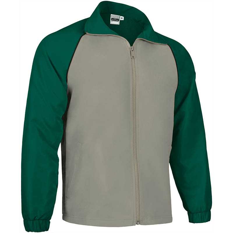 Unisex bunda (MATCH POINT) > zelená (bottle) / hnedá (sand) / čierna > S