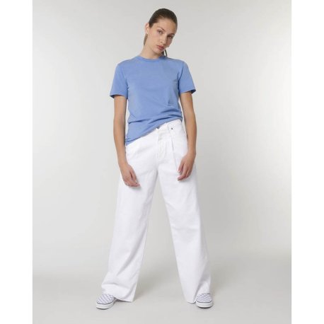 Unisex tričko (STANLEY\STELLA Crafter Vintage) > modrá (g. dyed swimmer) > S