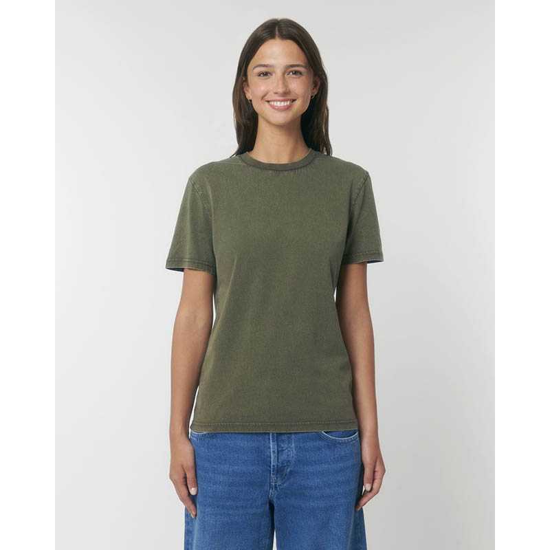 Unisex tričko (STANLEY\STELLA Crafter Vintage) > hnedá (g. dyed khaki) > M
