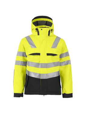 Pánska bunda (PROJOB PADDED JACKET EN ISO 20471 CLASS 3) > žltá / čierna > L