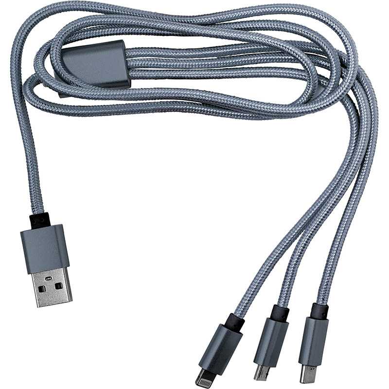 USB káble > strieborná