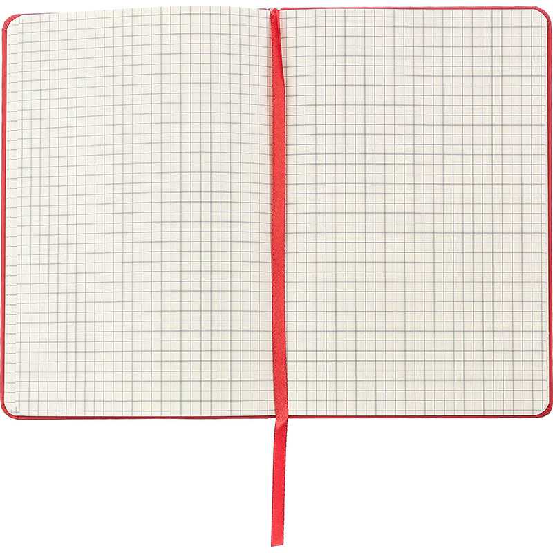 Zápisník A5 (kockované strany) > červená