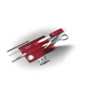 Multifunkčné náradie SwissCard Lite > červená(transparent)