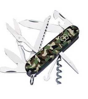 Vreckový nožík Huntsman > zelená