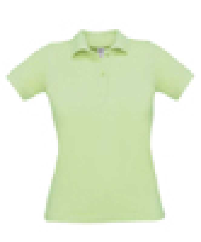 Dámska polokošeľa (B&C SAFRAN PURE /WOMEN) > zelená (mint) > S