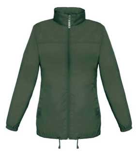 Dámska bunda (B&C SIROCCO /WOMEN) > zelená (bottle) > XL