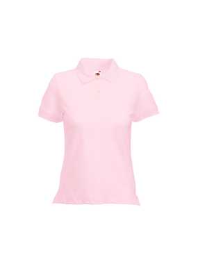 Dámska polokošeľa (LADY-FIT RIB POLO) > ružová (light) > XL