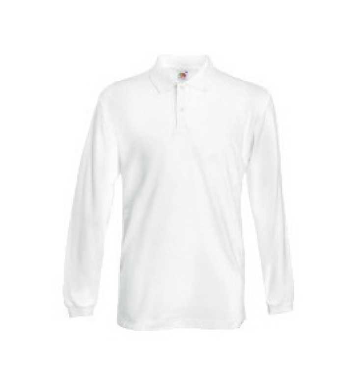 Unisex polokošeľa (100 % COTTON L.SL.  PIQUE POLO) > biela > S