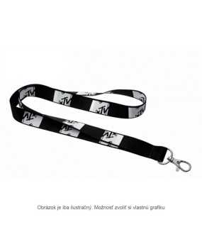 Šnúrka na krk CMYK > kovová karabinka > š20mm
