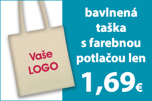 Taška s farebnou potlačou len 1,69 €