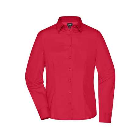 Dámska košeľa (DAIBER Ladies Business Shirt Longsleeve) > červená > XS