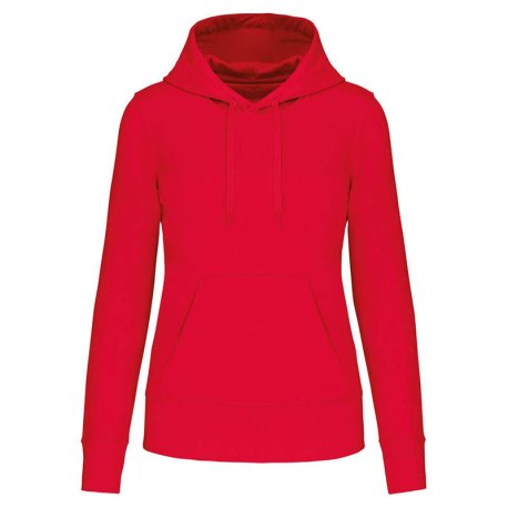 Dámska mikina (KARIBAN LADIES' ECO-FRIENDLY SWEATSHIRT) > červená > 2XL