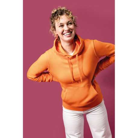 Dámska mikina (KARIBAN LADIES' ECO-FRIENDLY SWEATSHIRT) > šedá (dark) > 2XL