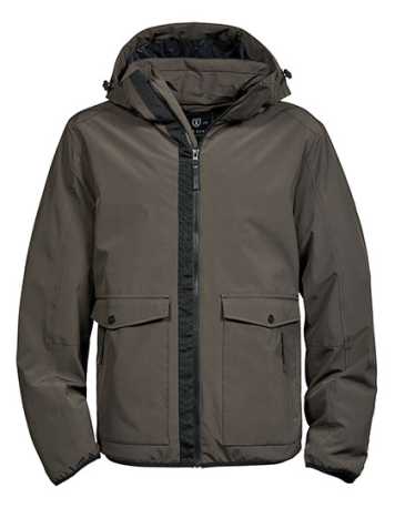 Unisex bunda (Tee Jays Mens Urban Adventure Jacket) > zelená (dark olive) > 2XL