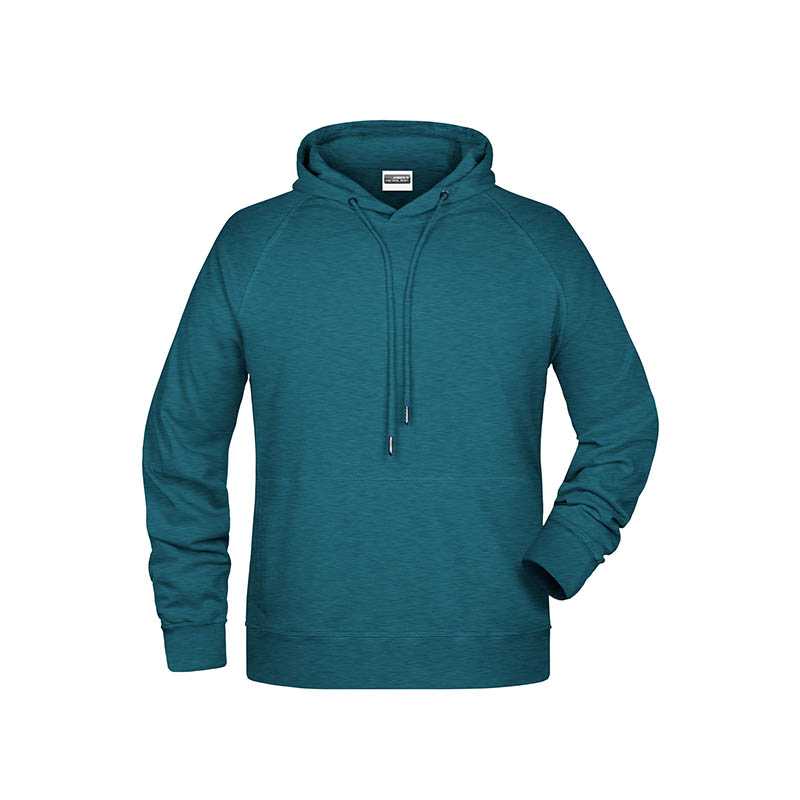 Pánska mikina(JN Mens Hoody) > modrá (petrol melange) > S