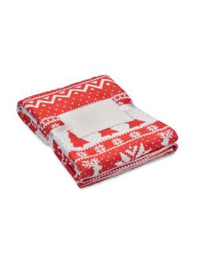 RPET flísová deka 190 g/m2 > červená