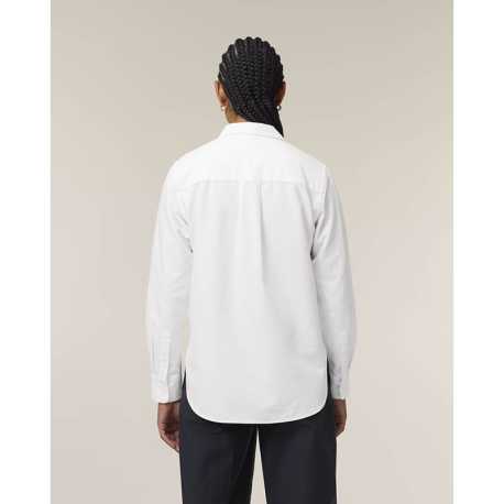Dámska košeľa (STANLEY\STELLA Stella Oxford Shirt) > biela > XS