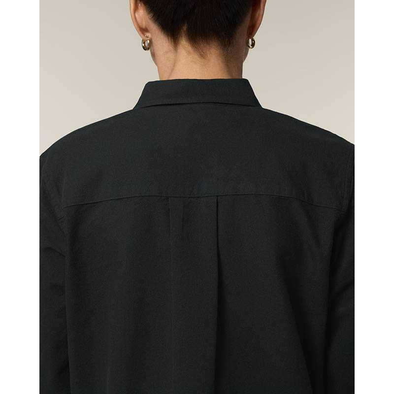 Dámska košeľa (STANLEY\STELLA Stella Oxford Shirt) > čierna > XS