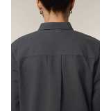 Dámska košeľa (STANLEY\STELLA Stella Oxford Shirt) > šedá (anthracite) > XS